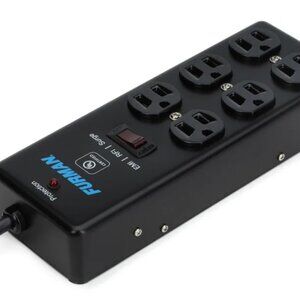 ⚡ Furman SS-6B 6-Outlet Surge Suppressor Power Strip – Black ⚡